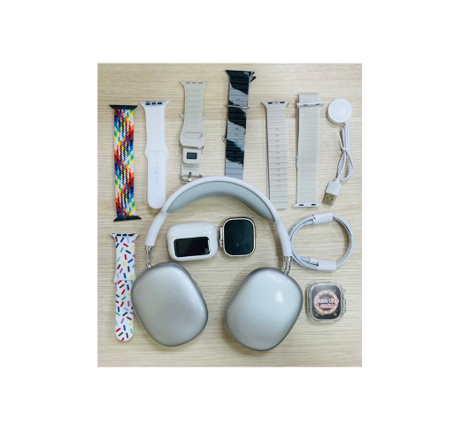 Combo Reloj, Balaca, Airpods Pantalla