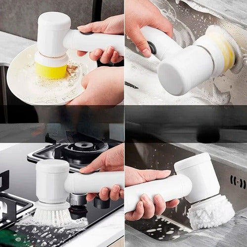 ✨ Cepillo Limpiador Eléctrico Facial — Tecnología avanzada para una piel visiblemente más limpia y radiante